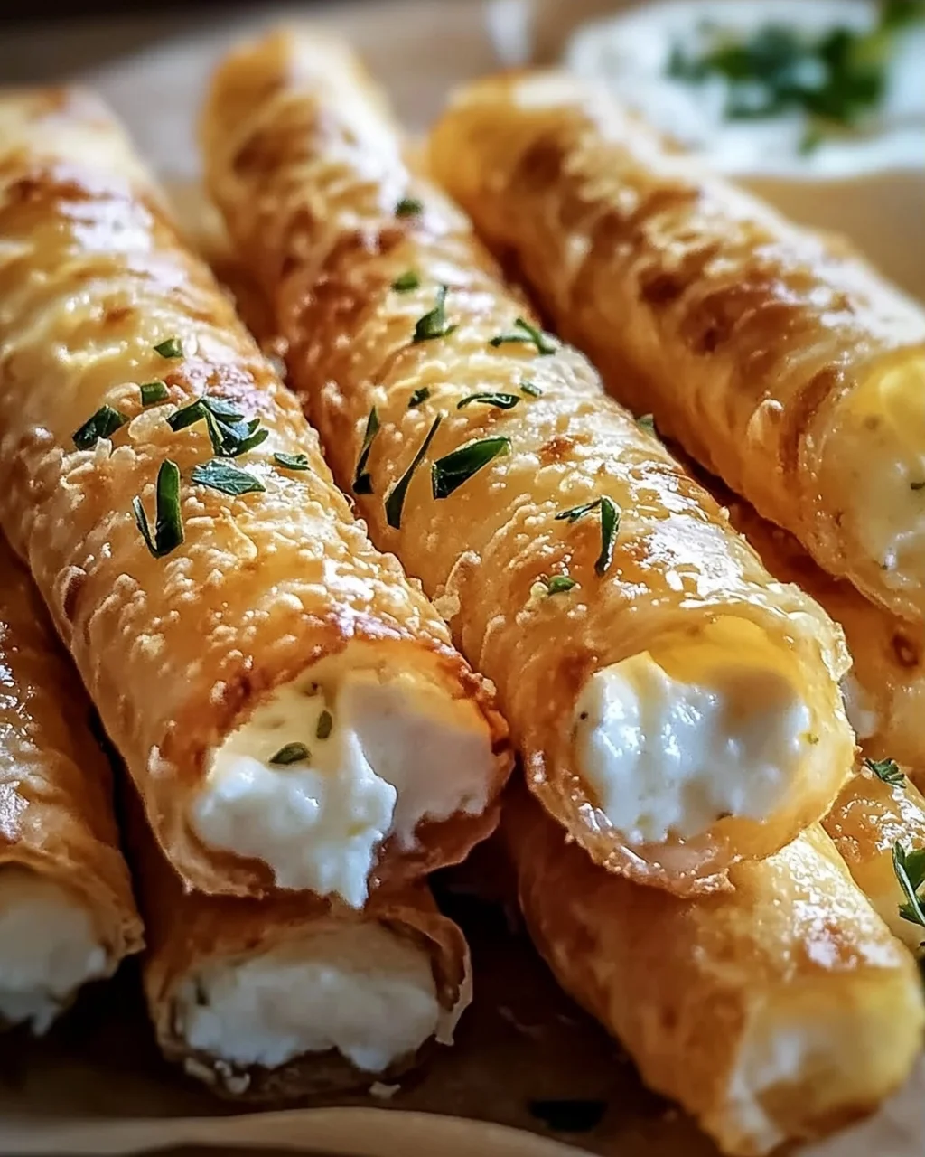 Cigares Salés au Fromage de Chèvre et Miel : un délice croustillant