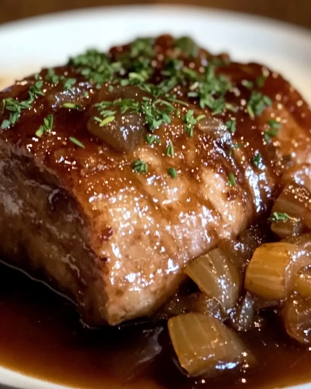Cochon Confit à la Bière et au Sirop d’Érable Fondant et Réconfortant