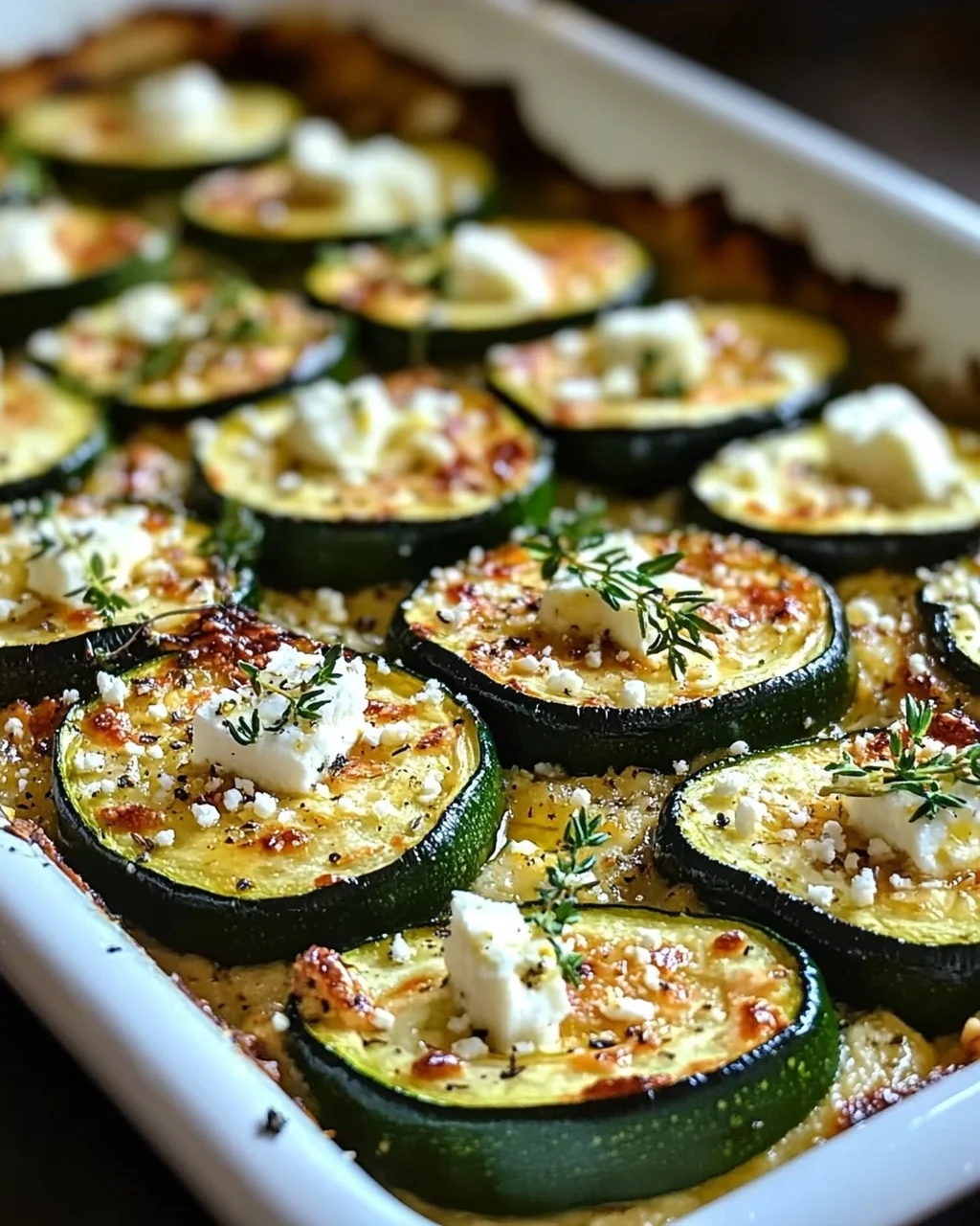Courgettes Feta au Four : Délice Méditerranéen Facile et Savoureux