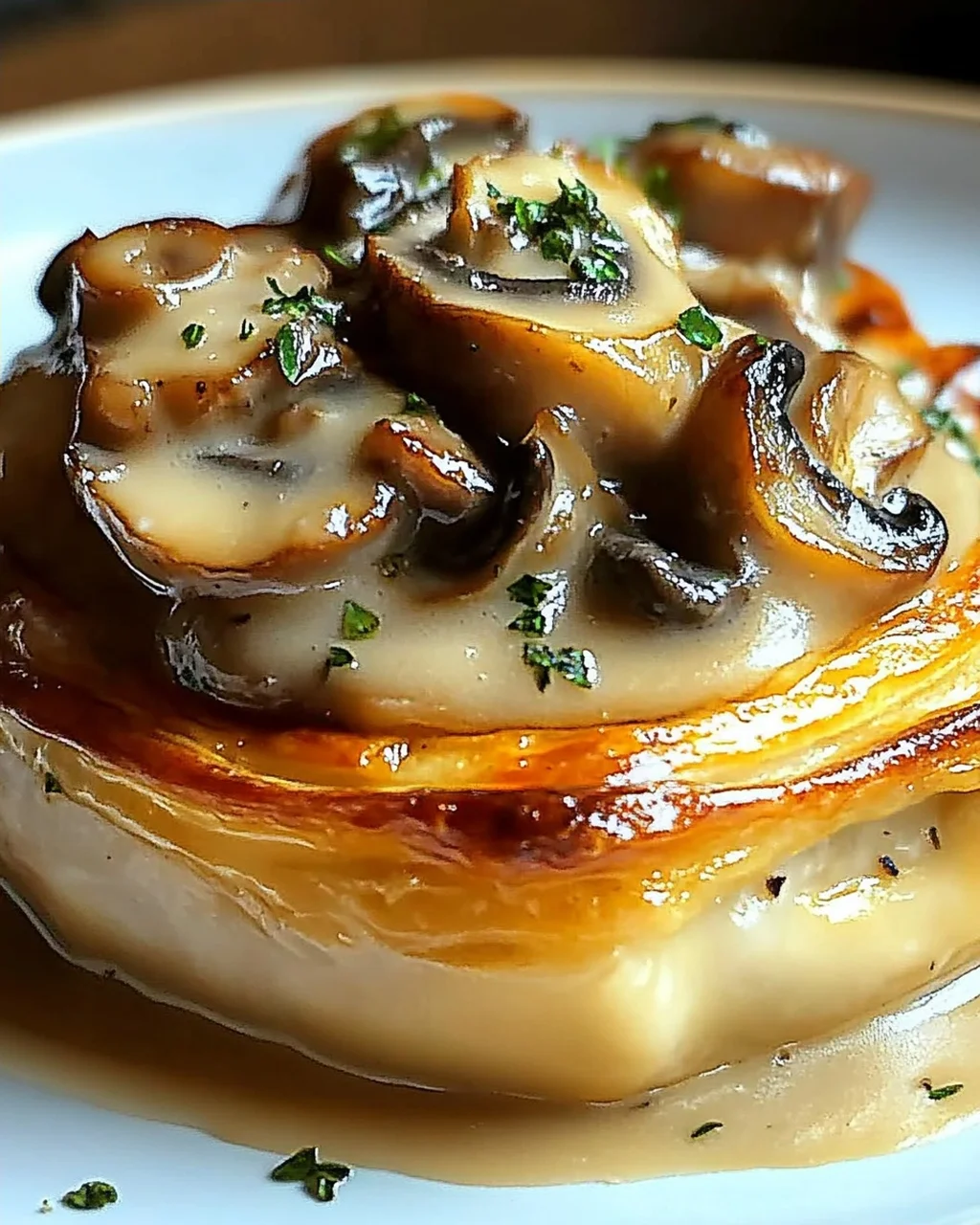 Délectable Vol-au-Vent au Poulet et Champignons à Découvrez