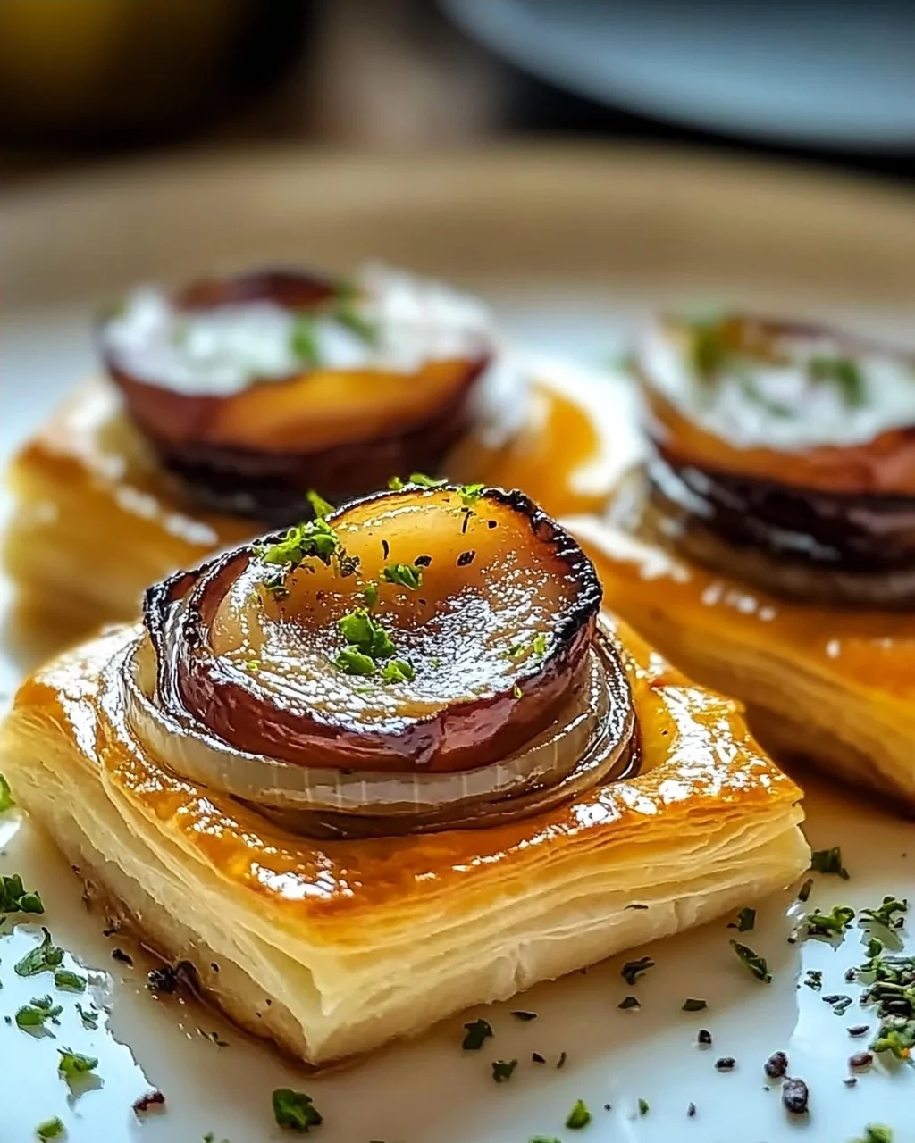 Délices au foie gras : feuilletés croustillants irrésistibles