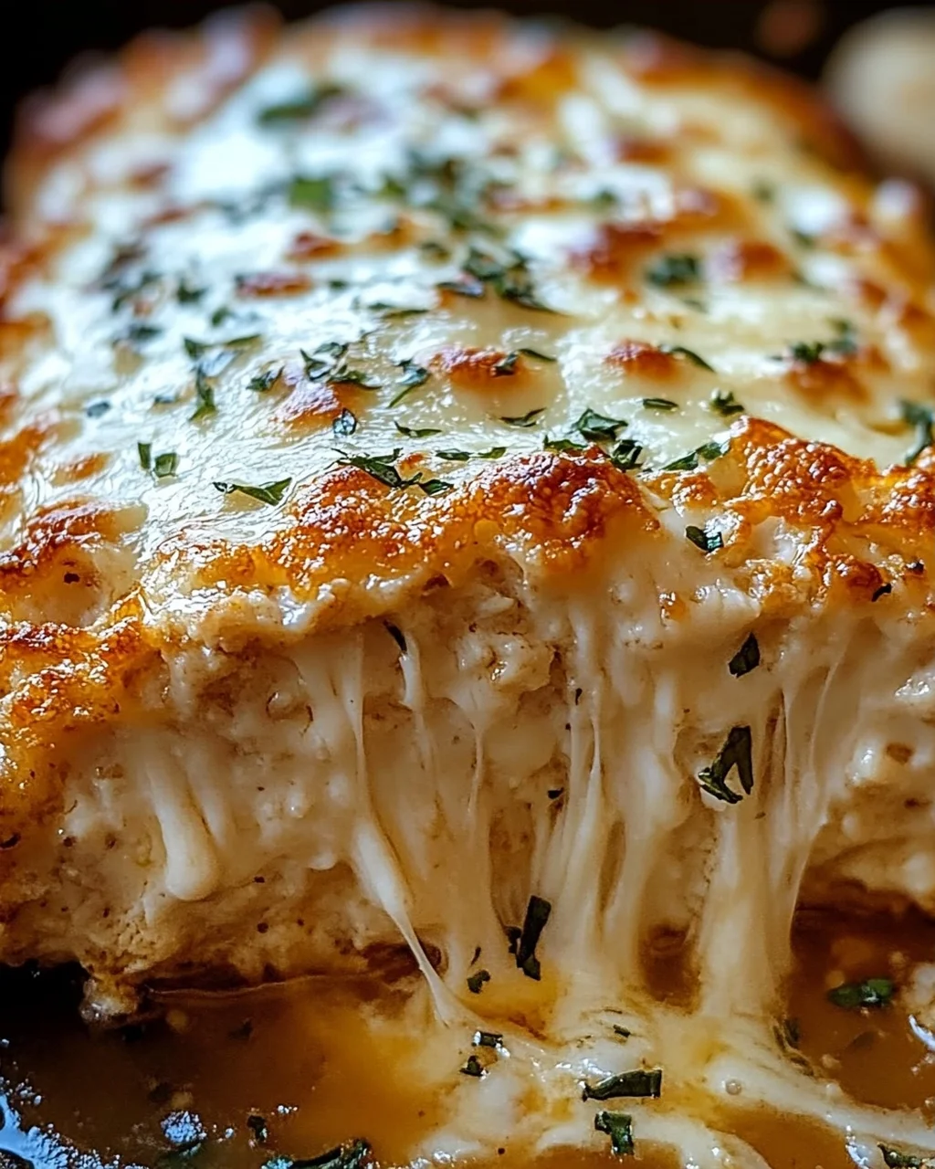 Délicieux Pain de Poulet à l’Ail et Parmesan en un clin d'œil
