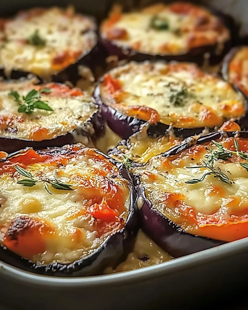Gratin aubergines fondant