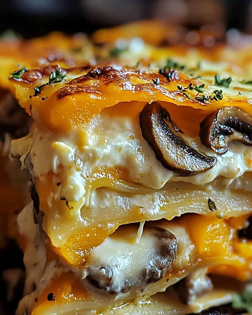 Lasagnes Courge Butternut Champignons : un régal crémeux d'automne