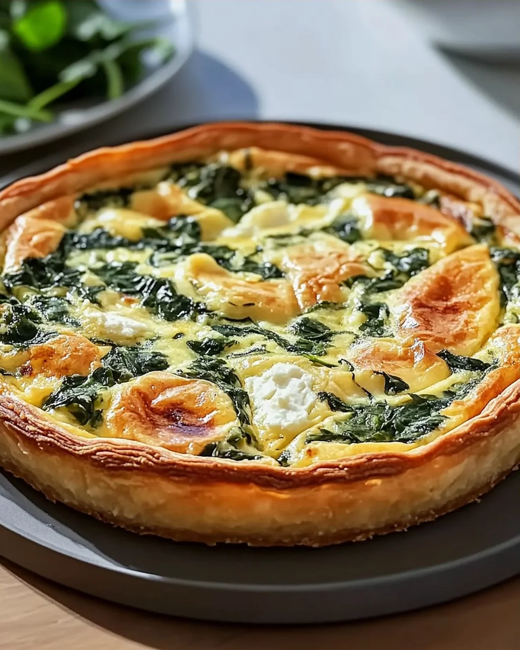 Quiche Sans Pâte Épinards & Chèvre : Délice Légérissime au Brunch