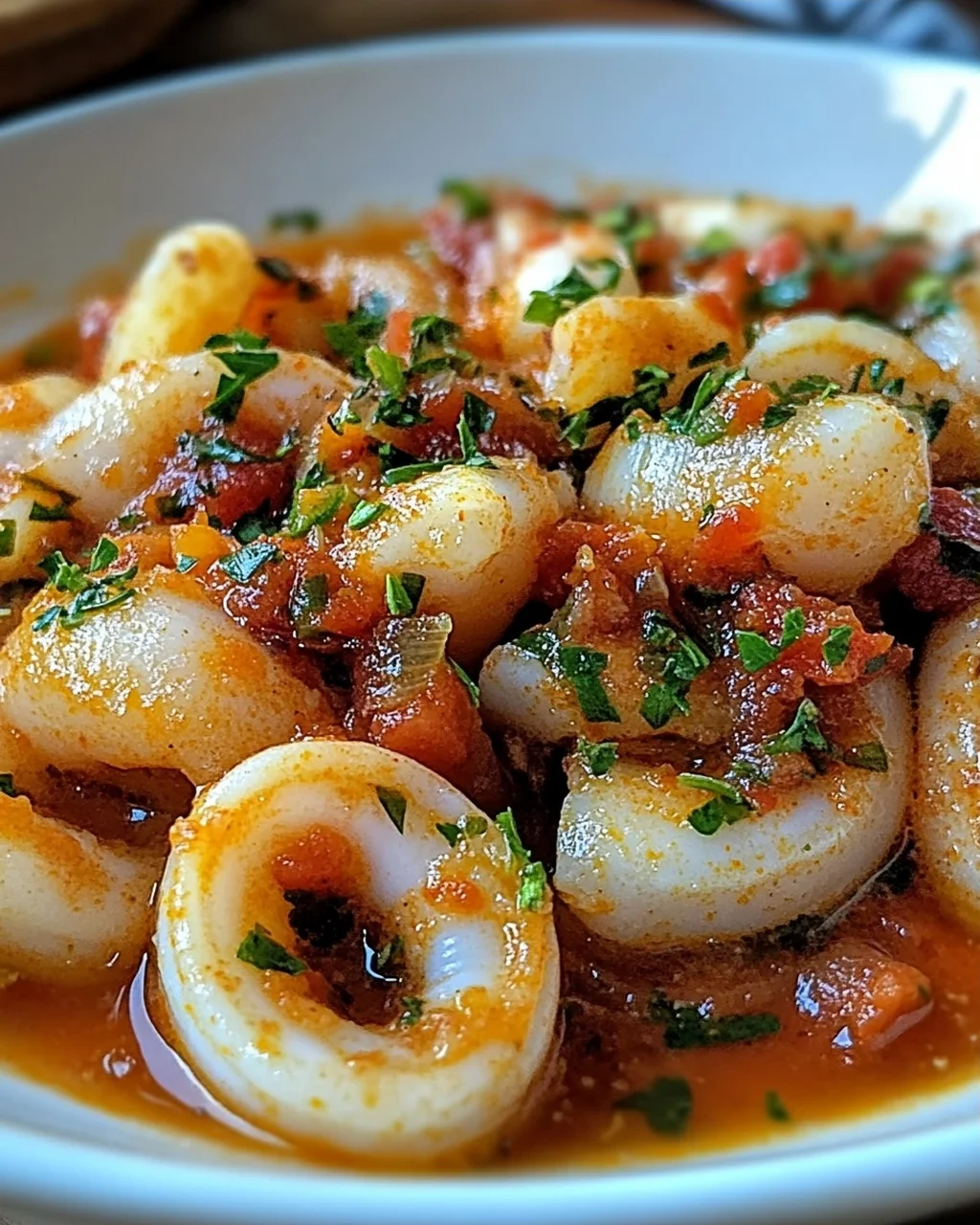 Ragoût de Calamars au Chorizo de Laurent Mariotte : Savoureux et Réconfortant