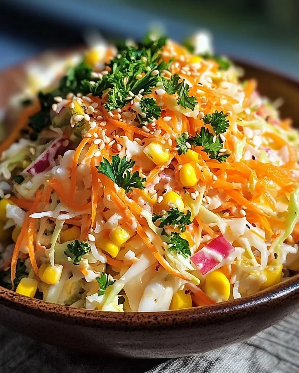 Salade Japonaise Kani (Salade de Crabe Imitation)