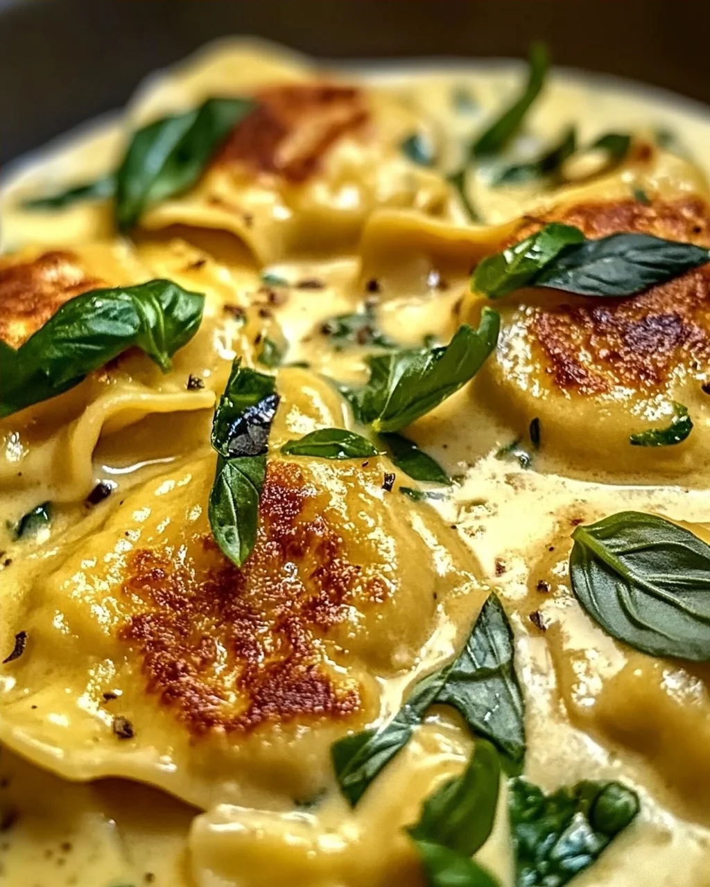 Savourez des Raviolis Toscans Crémeux faits maison irrésistibles