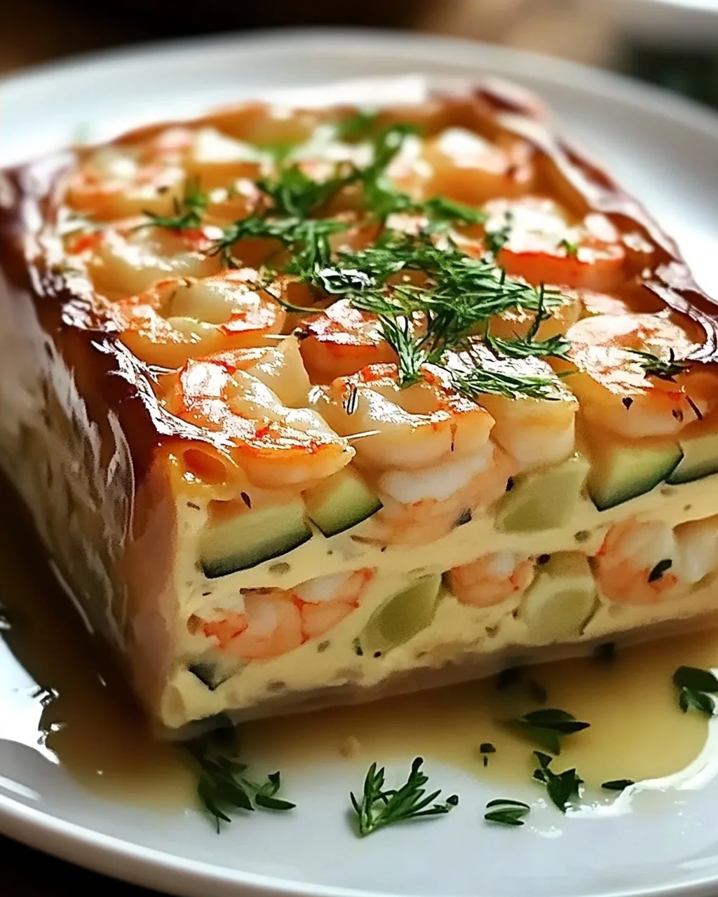 Succulente Terrine de la Mer: L'Entrée Élégante d'Été