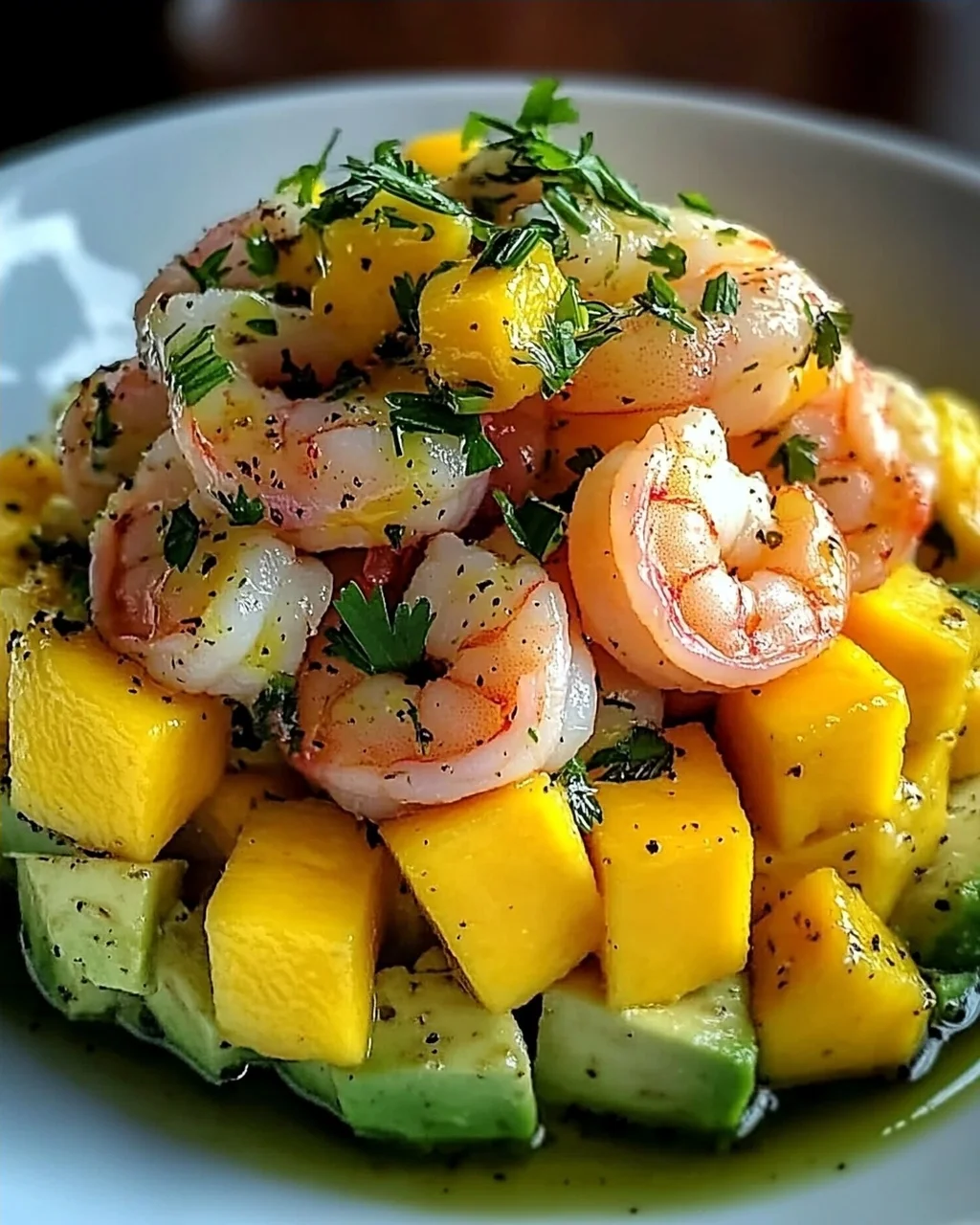 Tartare crevettes, avocat et mangue : le délice estival à savourer