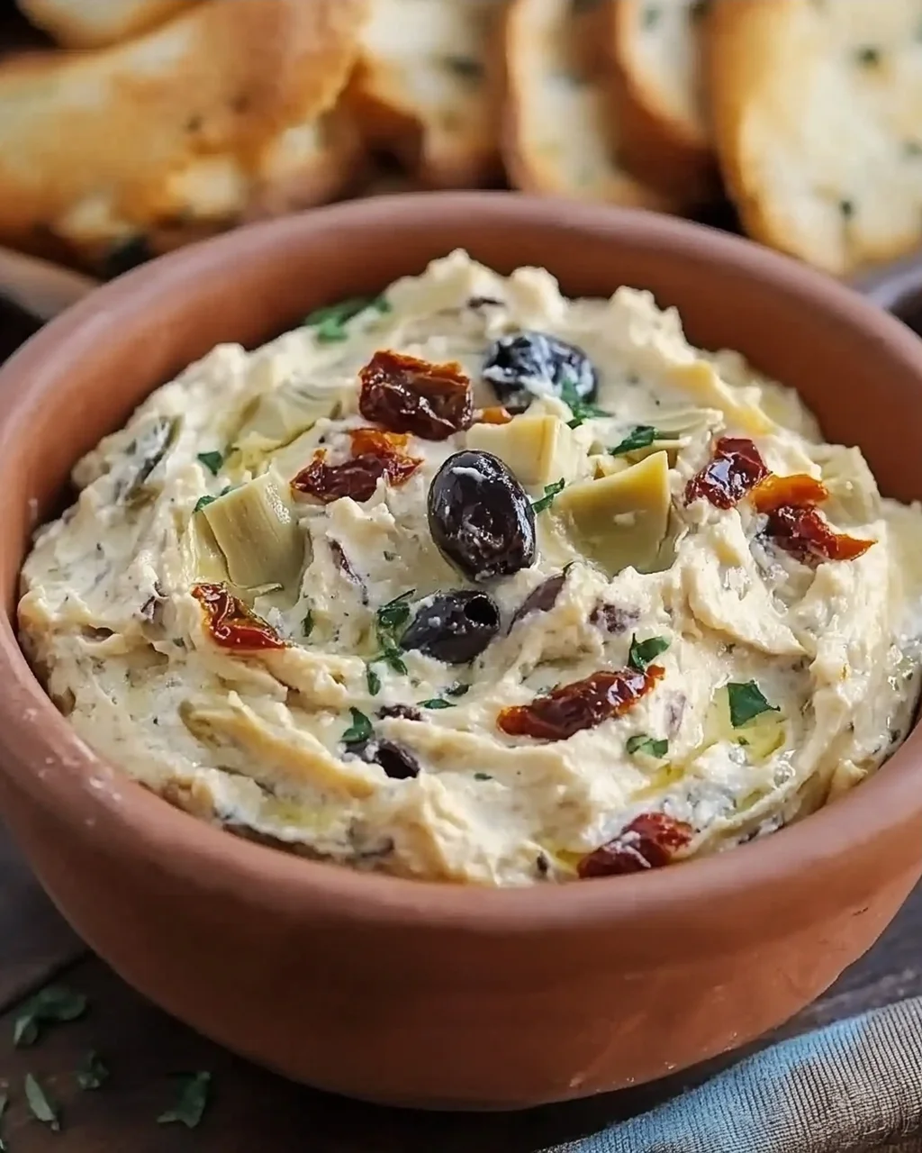 Tartinade Toscane crémeuse : Un délice irrésistible à partager