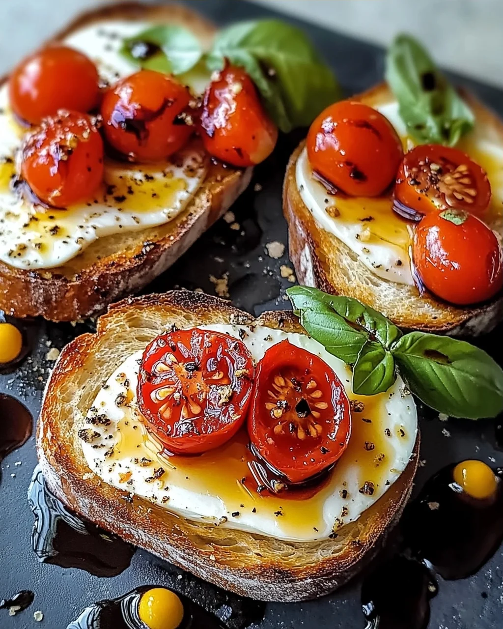 Toasts de tomates mozzarella : Savoureux et Satisfaisant à Préparer