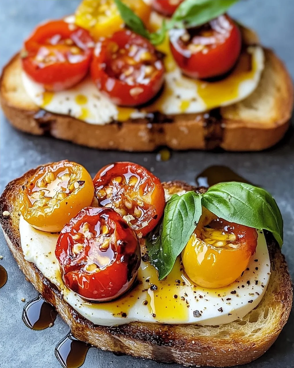 Toasts de tomates mozzarella : Savoureux et Satisfaisant à Préparer
