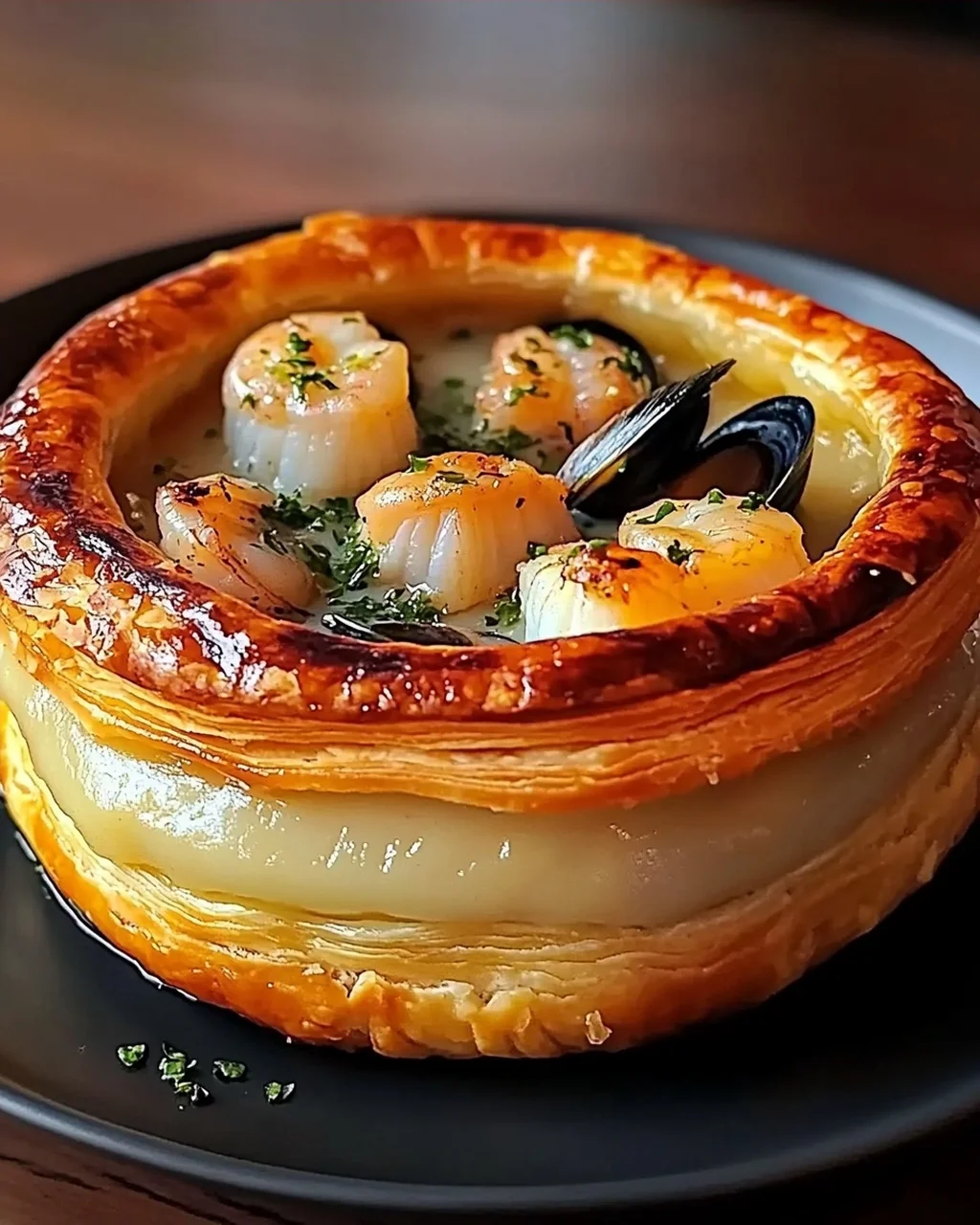 Vol-au-vent aux Fruits de Mer : Une Délicieuse Évasion Gourmande